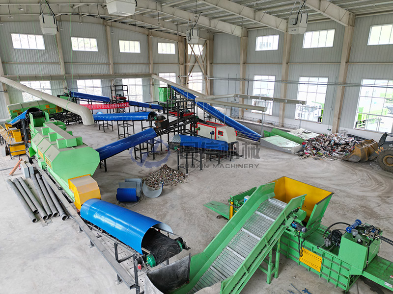 陳腐垃圾分揀生產線